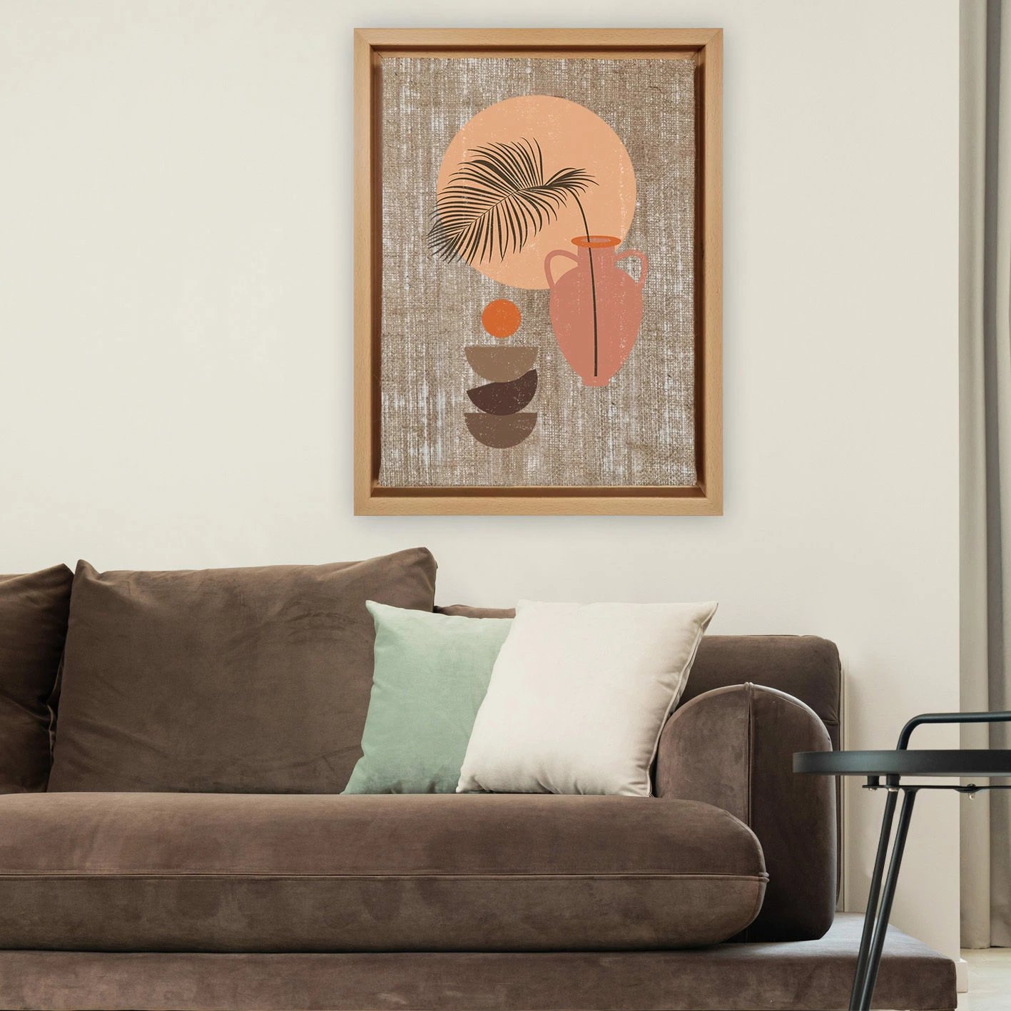 Pikturë dekorative në kanavacë, shumëngjyrëshe, Wallity, LNJ318595949627 - 96136, 96x136cm