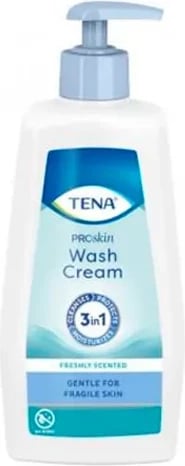 Krem larës për trup unisex TENA Wash Cream 3en1, 1000ml