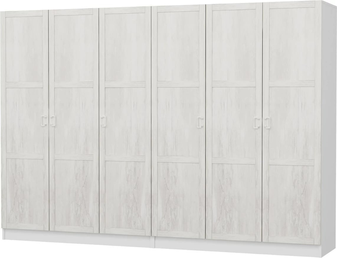 Dollap Skye Decor, i bardhë, Kale - 3834