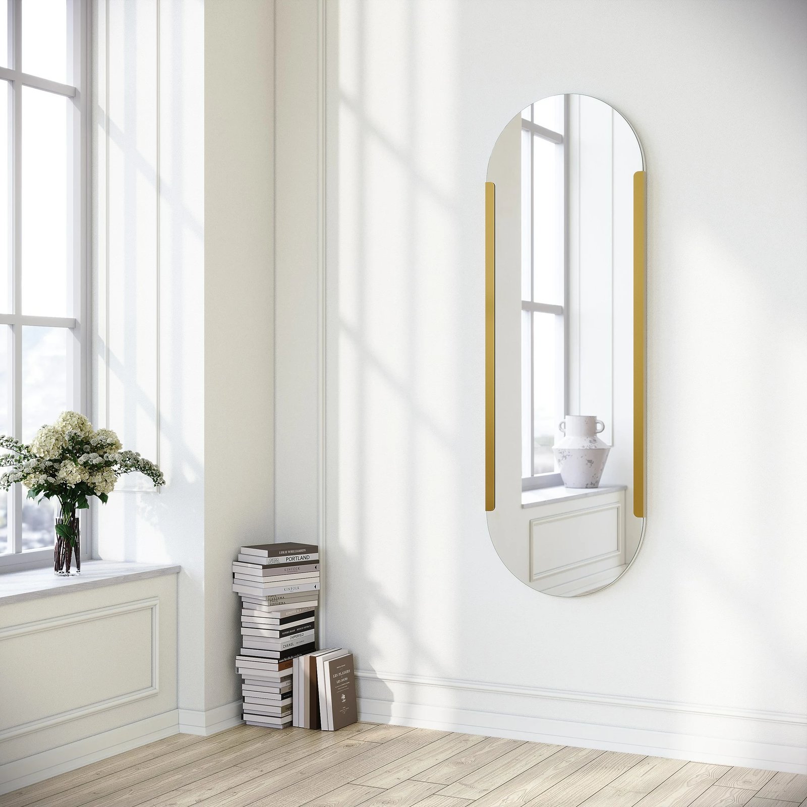 Pasqyrë Hanah Home Caprice, ngjyrë ari