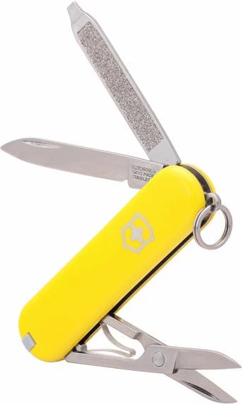 Thikë xhepi  Victorinox CLASSIC SD, e verdhë