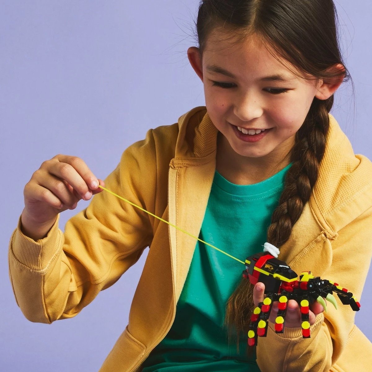 Set LEGO Creator 3-in-1 31159 Wild Animals: Amazing Spider, 153 pjesë, plastikë Set LEGO Creator 3-in-1 31159 Wild Animals: Amazing Spider, 153 pjesë, plastikë