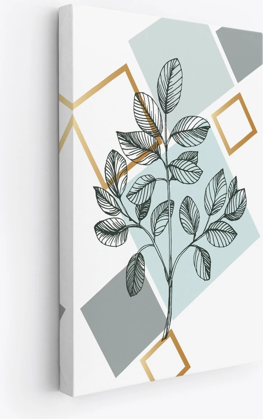 Pikturë dekorative në kanavacë, Wallity, Ersysb049, shumëngjyrëshe, 40x60cm