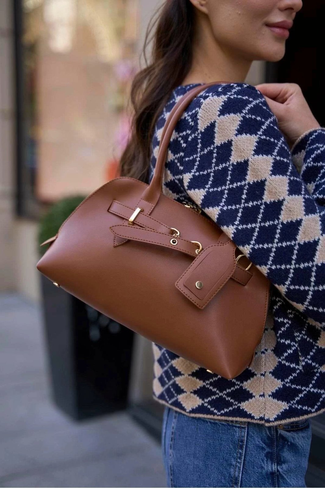Çantë dore Zoozie Bags, ngjyrë tan, MK1020225SV10-002