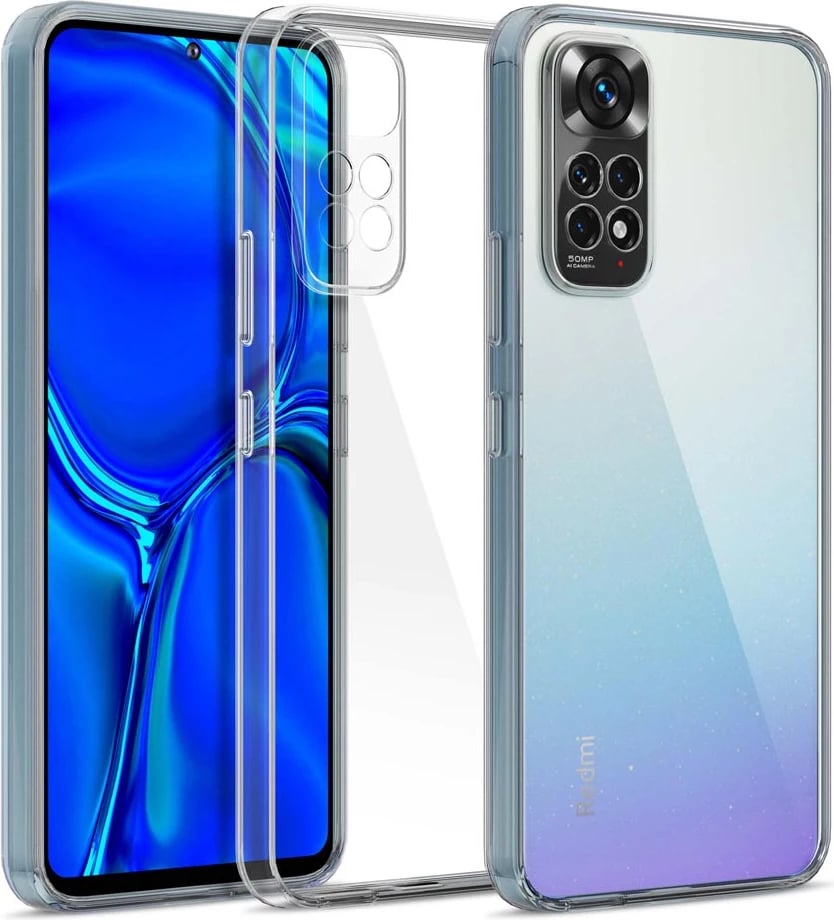 Mbështjellës 3mk Clear Case për Xiaomi Redmi Note 11 Pro, Transparent