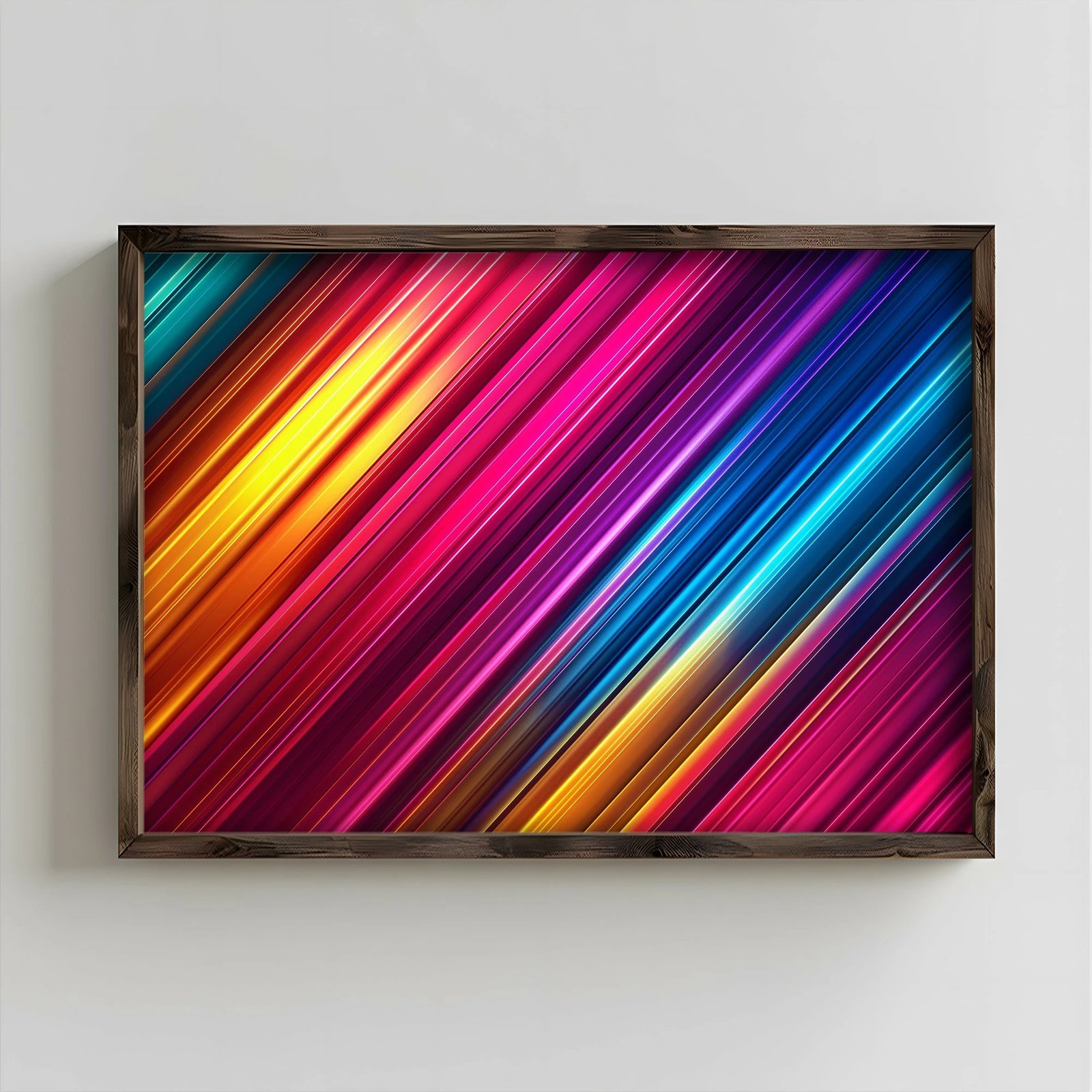 Pikturë dekorative me kornizë MDF, shumëngjyrëshe, Wallity, TUN123-XL, 50x70x3.5cm