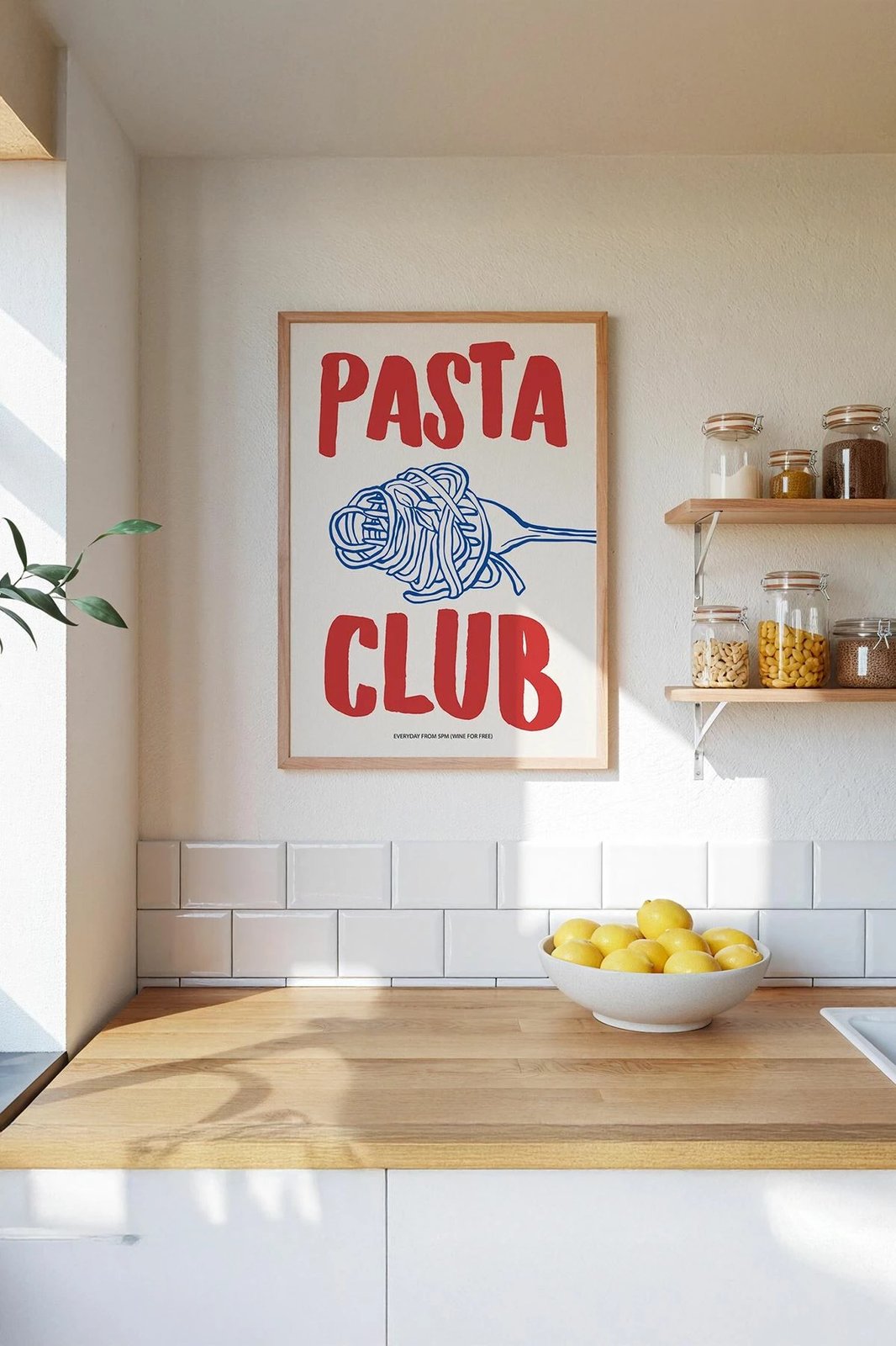 Pikturë dekorative me kornizë, Wallity, Ersy1Ham3, shumëngjyrëshe, 33x48cm