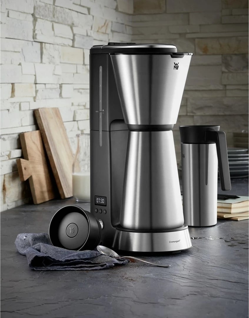 Aparat kafeje WMF KITCHENminis 0412260011, gjysmë-automatik, 0.625 L, i zi