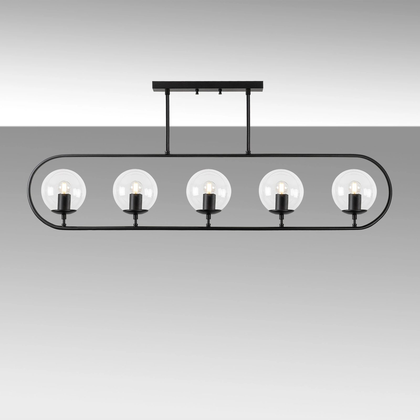 Llambë tavani Opviq, Jewel - 10616, e zezë