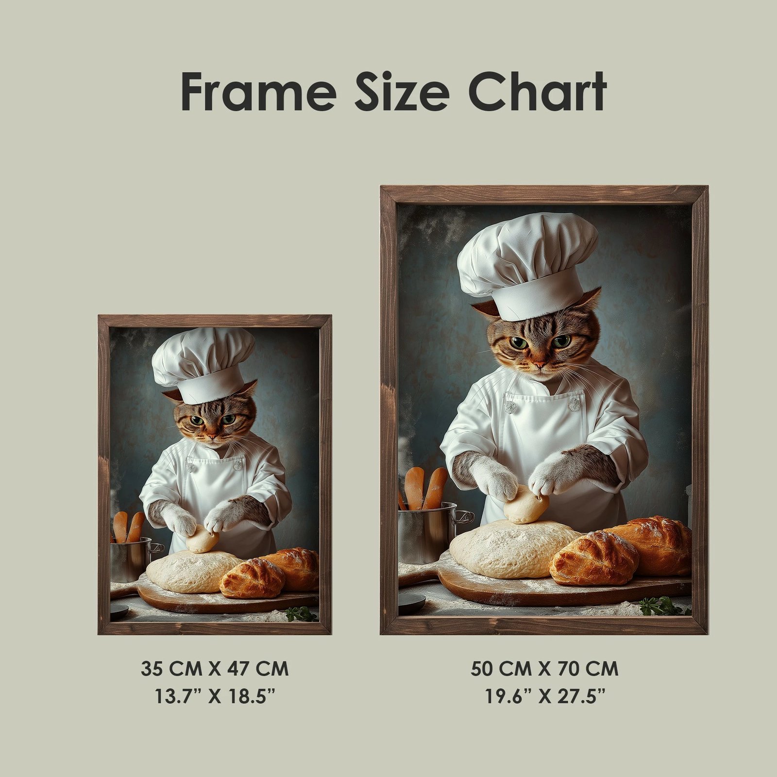 Pikturë dekorative me kornizë MDF, Wallity, TUN006-L