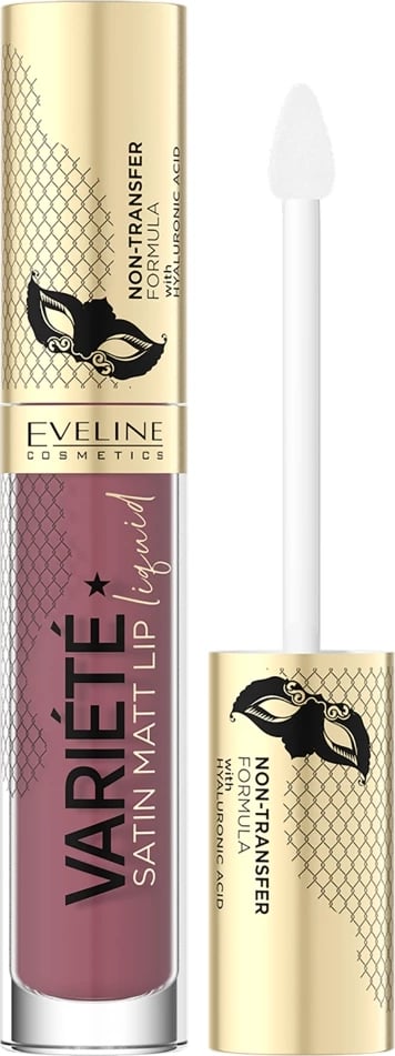 Buzëkuq i lëngshëm Eveline Cosmetics Variete Satin Matt Lip Liquid 03 për femra 4.5ml
