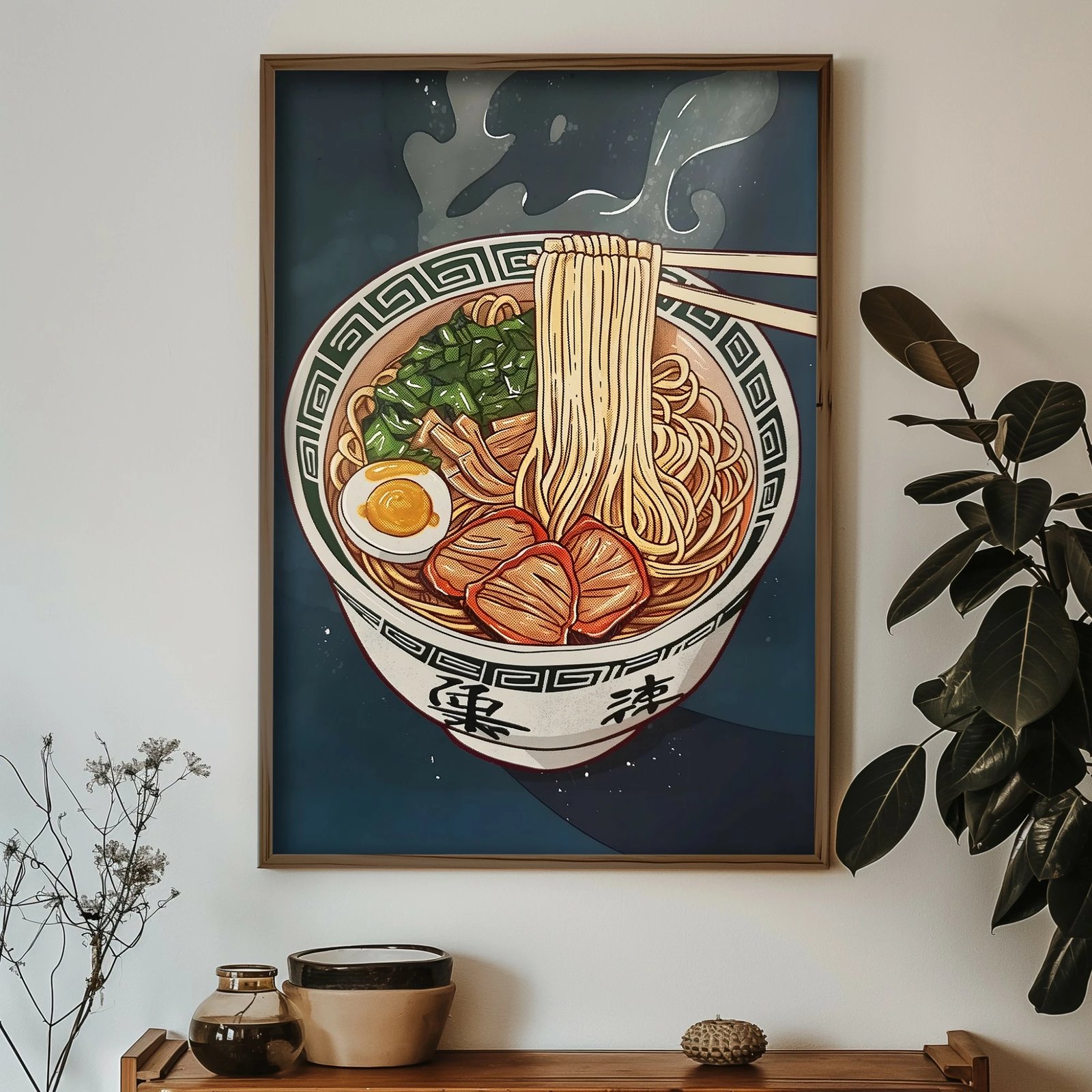 Pikturë dekorative me kornizë MDF, Wallity, GE209-L