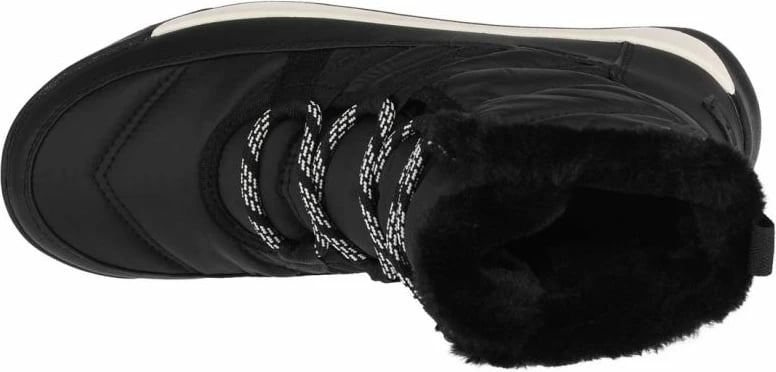 Këpucë Sorel Whitney II Short Lace WP për femra, të zeza