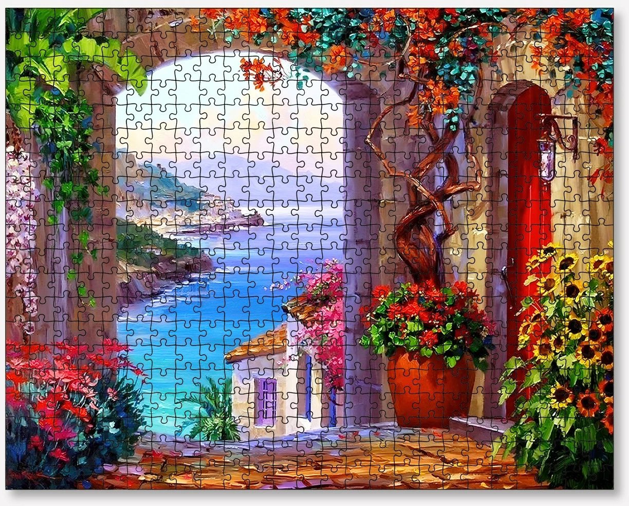 Puzzle 500 copa, Evila Originals, shumëngjyrësh, PZL_010_500 Puzzle 500 copa, Evila Originals, shumëngjyrësh, PZL_010_500