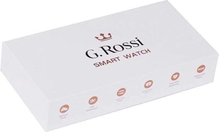 Smartwatch për femra G.Rossi, rozë gold