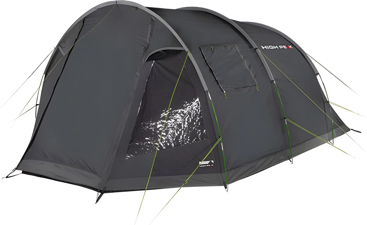 Tendë High Peak për pesë persona, ngjyrë gri e gjelbër