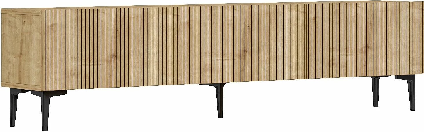 Komodë TV Skye Decor, ngjyrë lis safir, Oscar