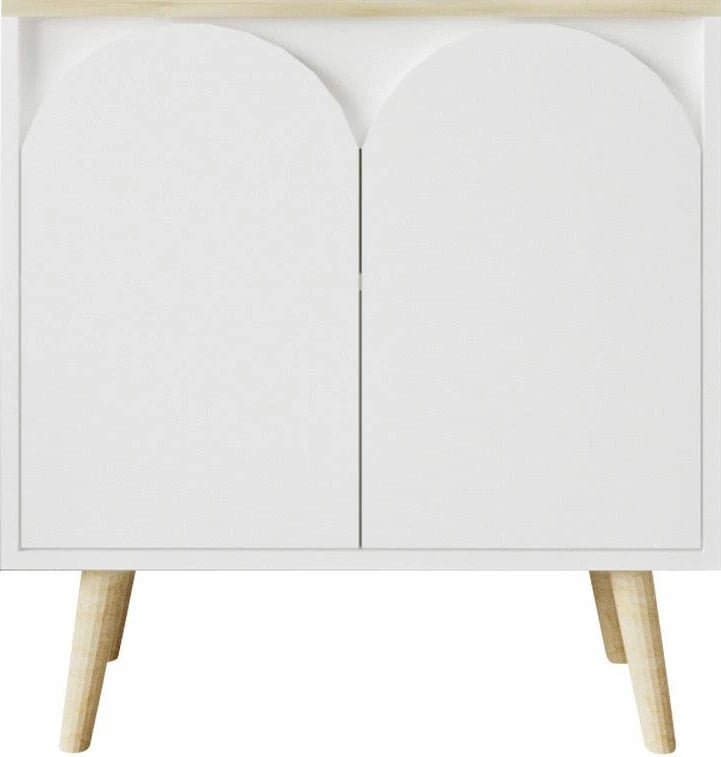 Konsol Skye Decor, Venezia 75, ngjyrë lis safir, e bardhë