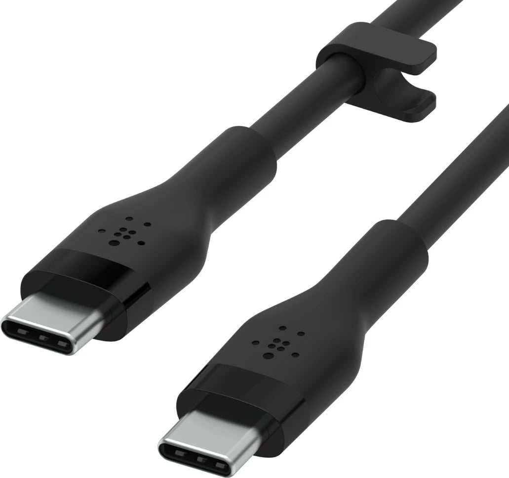 Kabllo USB-C Belkin CAB009BT1MBW2PK, 1m, e zezë dhe e bardhë