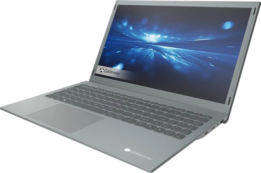 Laptop Gateway GWTN156-11BK, 15.6' Full HD, Intel® Pentium® Silver N5030, 4 GB RAM, 128 GB eMMC, Wi-Fi 6, Ngjyrë Qymyri
