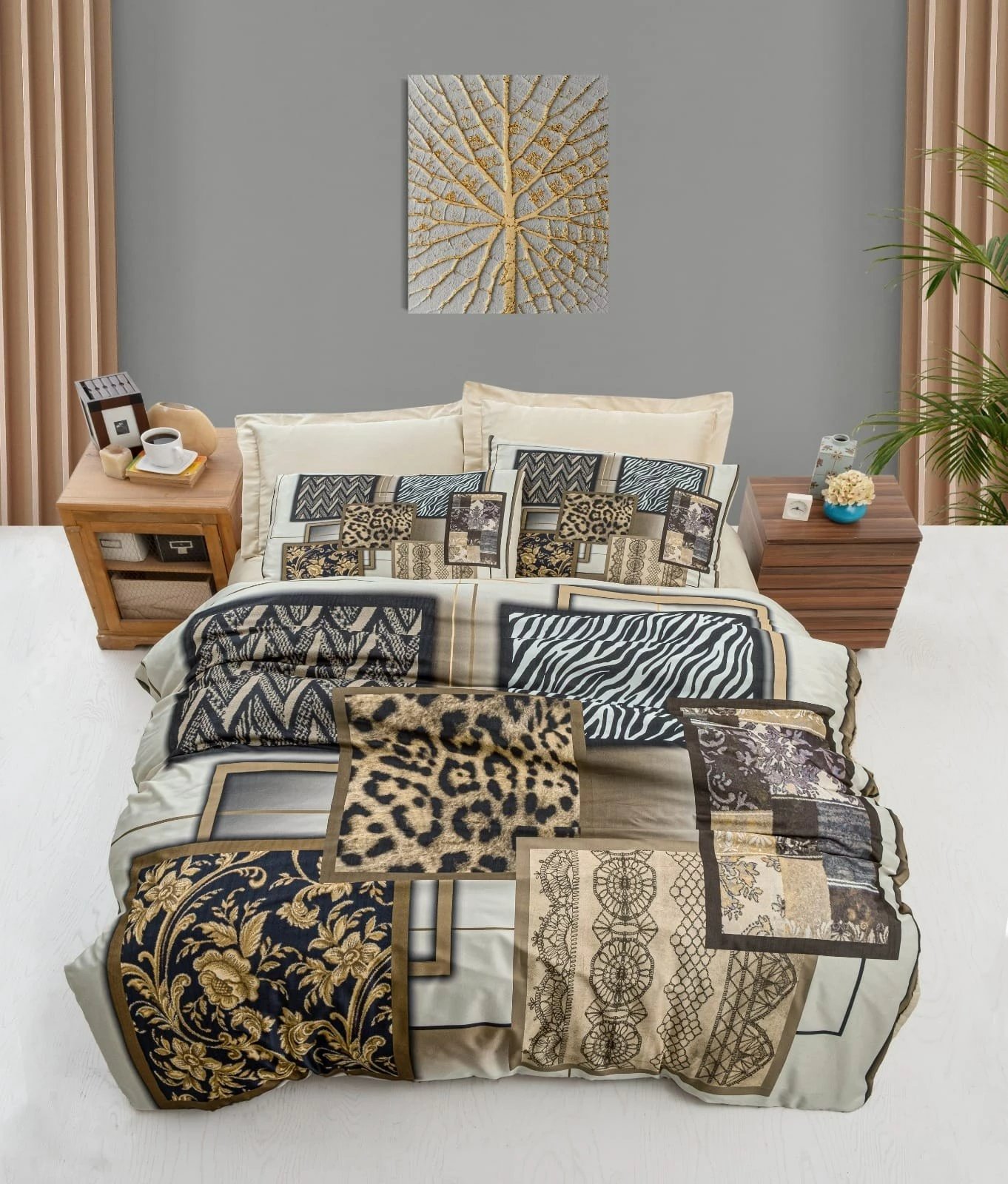 Set mbulesë për jorgan Super King, L'essentiel, 474