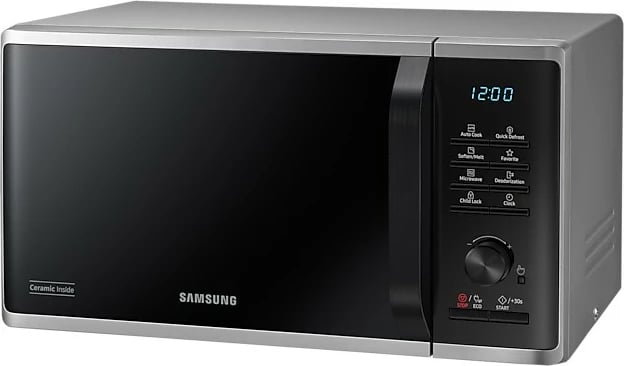 Mikrovalë Samsung MS23B3515AS, Solo, 23 L, 1150 W, LED, E zezë/Gri Mikrovalë Samsung MS23B3515AS, Solo, 23 L, 1150 W, LED, E zezë/Gri