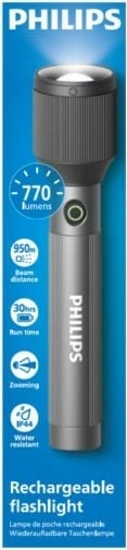 Elektrik dore Philips Phil-SFL2143/10 USB-C rikarikues 770 lm 3000mAh IP44