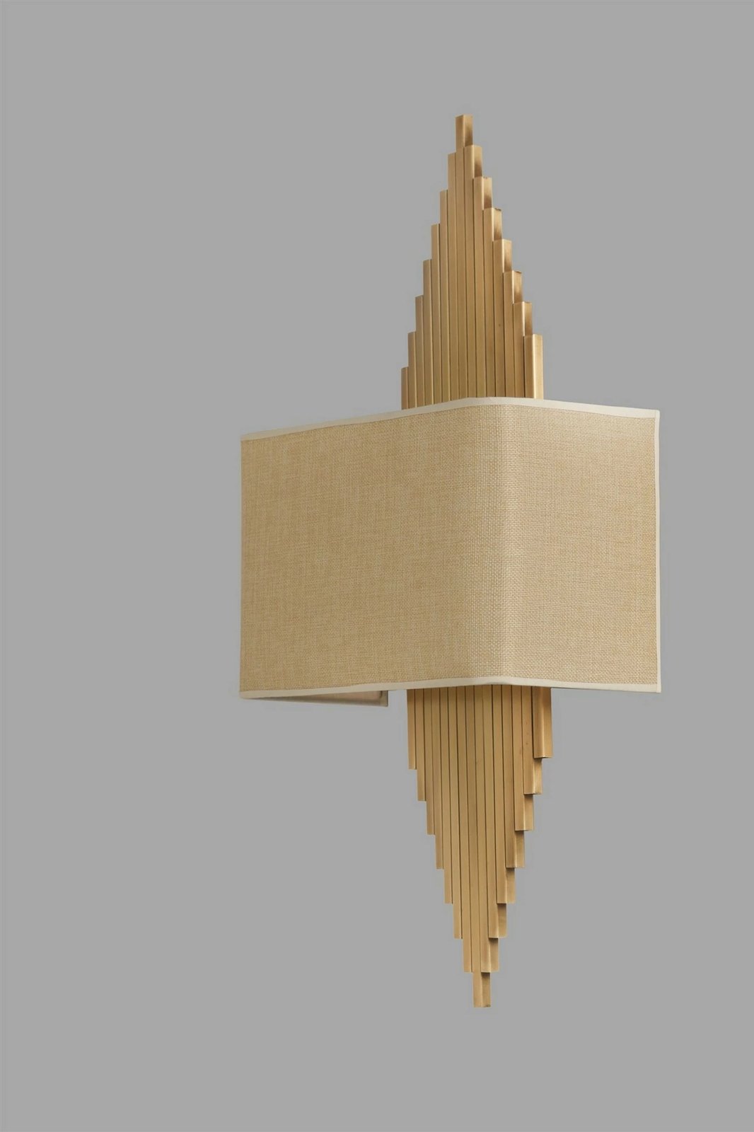 Aplik muri Opviq, Aslı, ngjyrë ari, abazhuri katror, 30x65cm