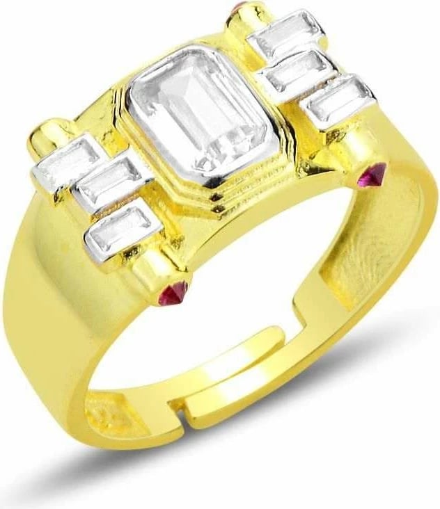 Unazë argjendi, ngjyrë ari, Jumeon, SGTL12698