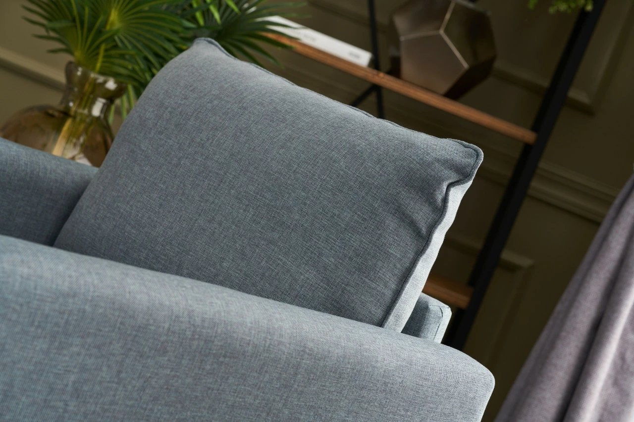 Karrige një vendëshe Atelier del Sofa, Bella Soft, ngjyrë kaltër