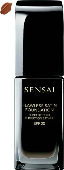 Fondatinë SENSAI Flawless Satin SPF20 206 Brown Beige, 30ml