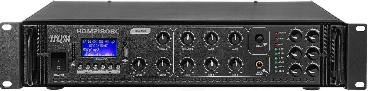 Radio Amplifikator HQM2180BC, 180W, FM/MP3/Bluetooth, i zi