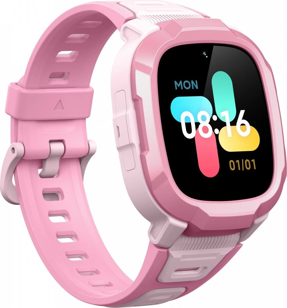Smartwatch Mibro P6 për fëmijë, 4G LTE, 64 MB, 1.4", Rozë