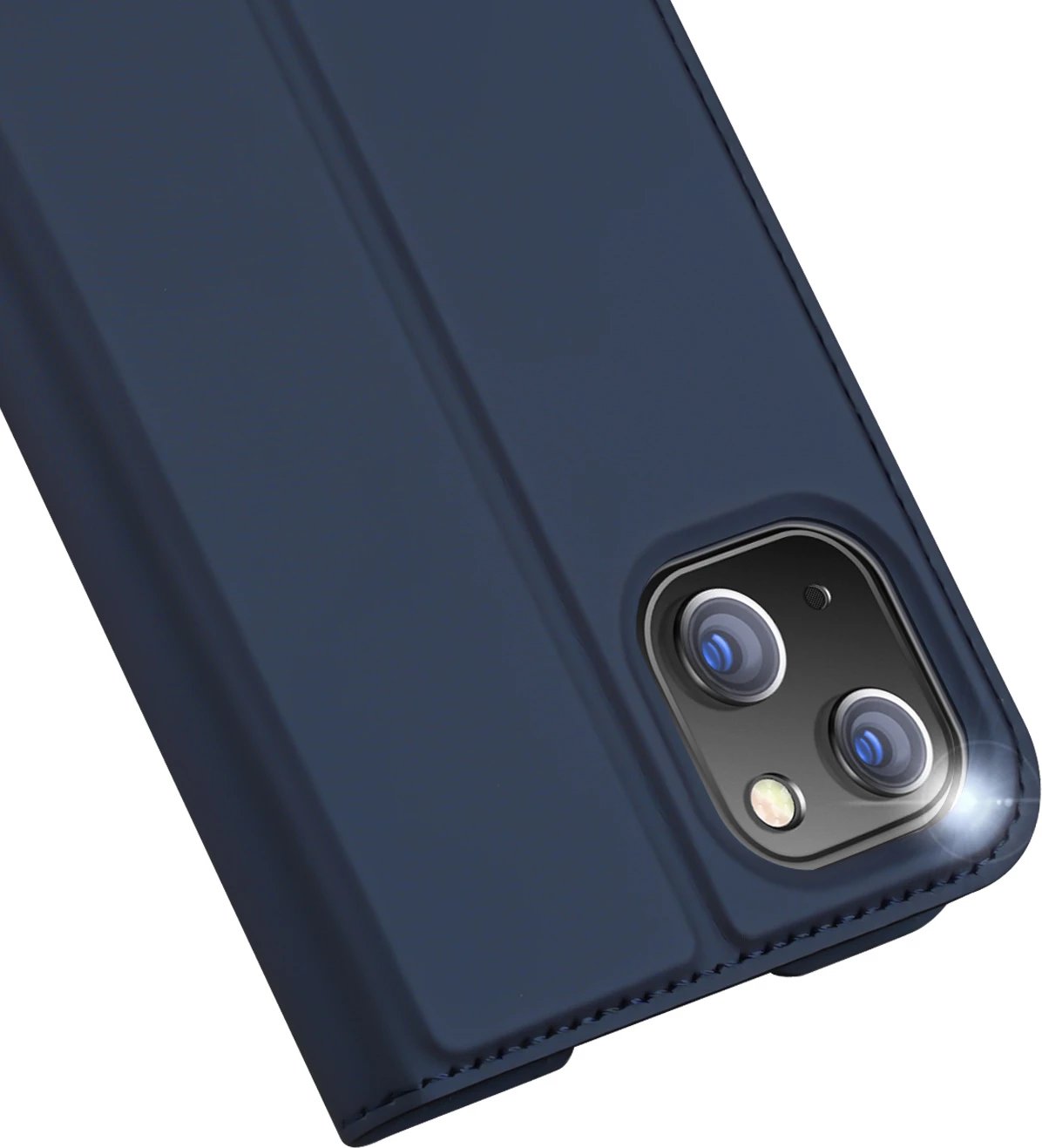 Mbështjellës Dux Ducis Skin Pro për iPhone 14 Plus, me kapak, funksion qëndrimi, xhep kartelash, Blu Mbështjellës Dux Ducis Skin Pro për iPhone 14 Plus, me kapak, funksion qëndrimi, xhep kartelash, Blu