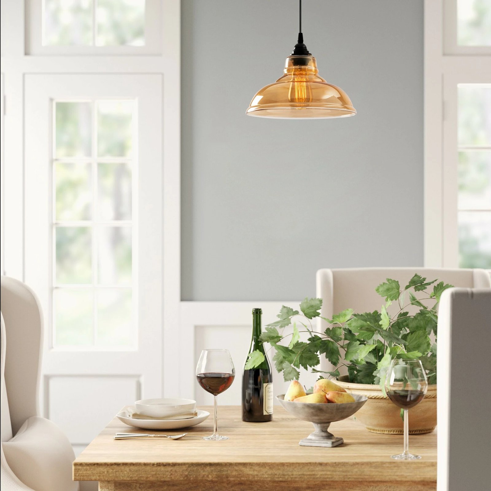 Llambë tavani Opviq, Dilberay - 327-S, ngjyrë e zezë, 28x28cm