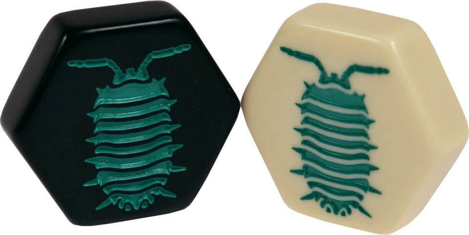 Set zgjerimi Swarm G3 Pillbug, 2 pllaka bakelit, zi/krem