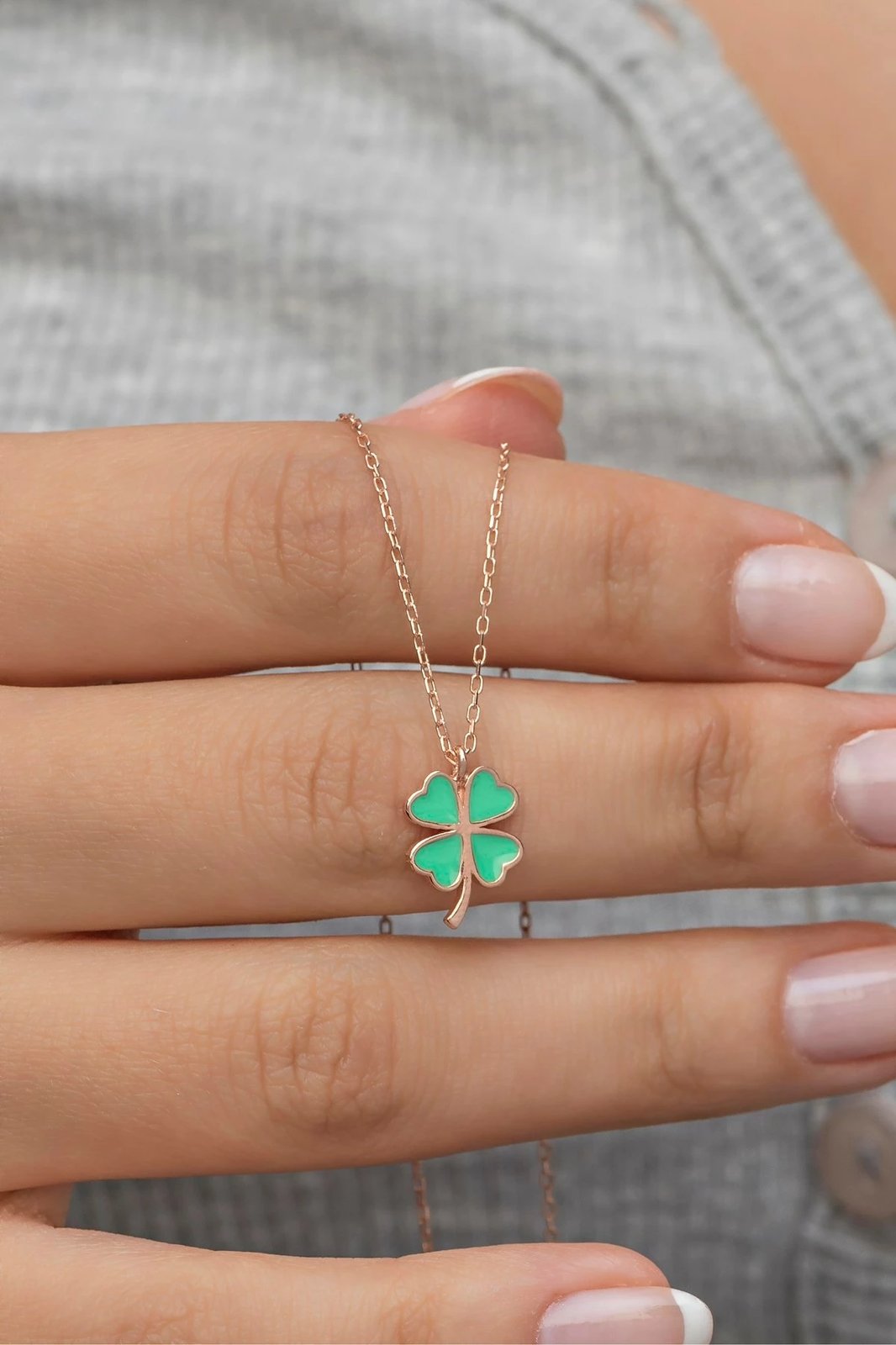 Varëse argjendi me katër gjethe, ngjyrë e argjendtë, Jumeon, NRZ9986772