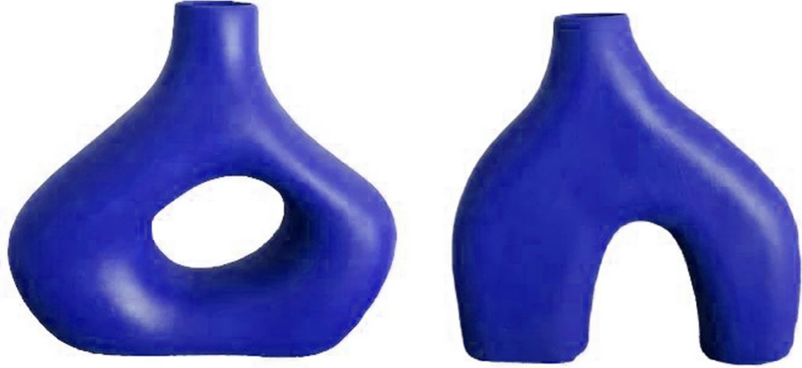 Set vazo skandinave, ngjyrë blu e errët, Evila Originals