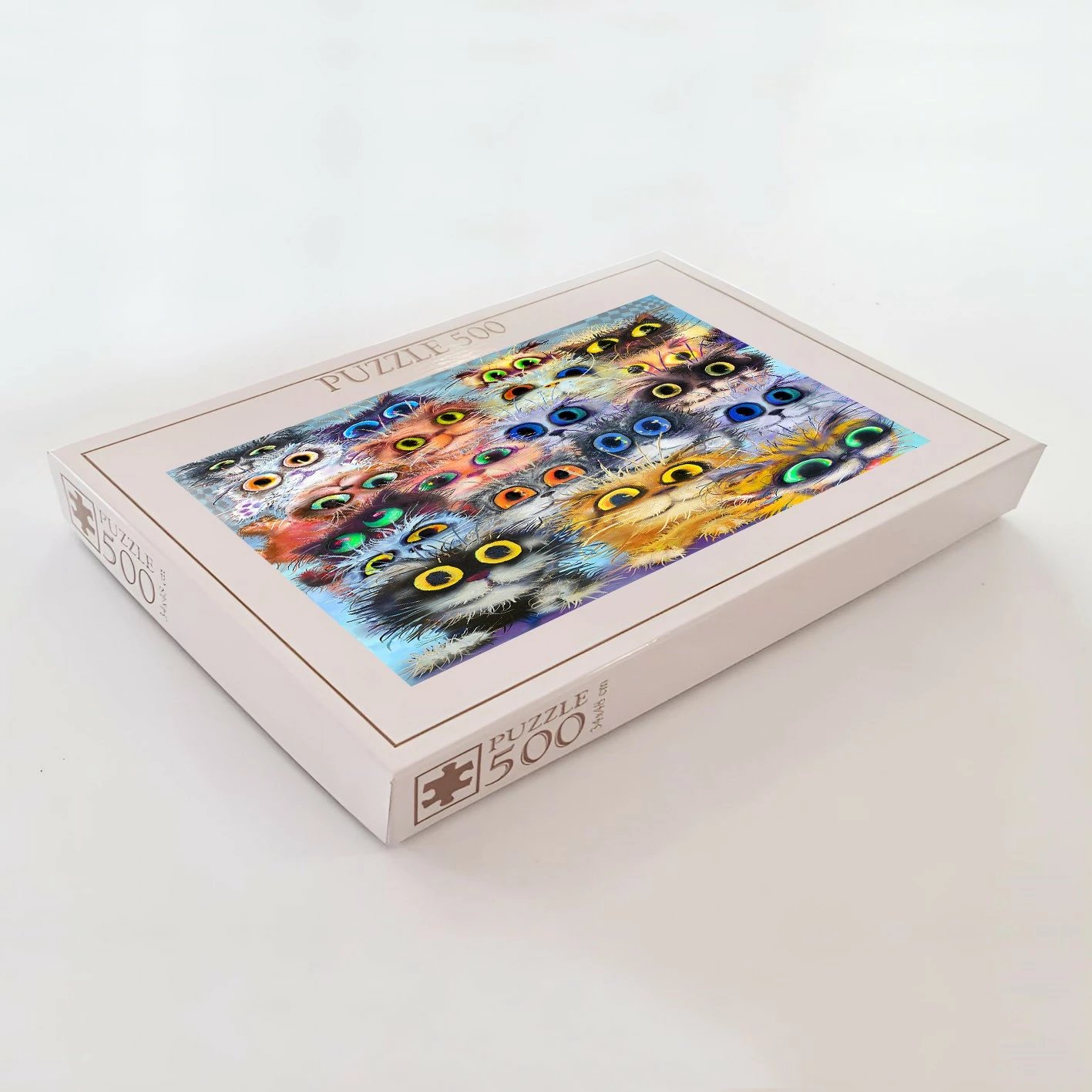 Puzzle me 500 copa, shumëngjyrësh, Evila Originals, PZL_0166_500