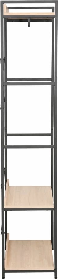 Dollap Xenia, natyral e zi, 60x40x200cm