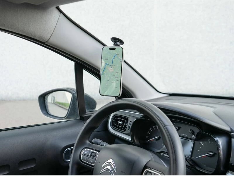 Mbajtese Telefoni Me Magnet Me Baze Adhezive