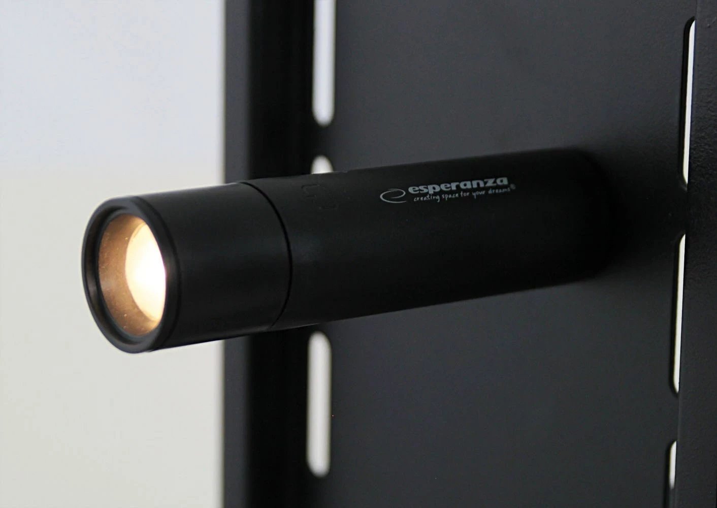 Llambë tavoline LED Esperanza ELD118K, 1800 mAh, me prekje, e zezë