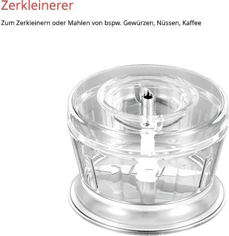 Blender dore UNOLD ESGE-Zauberstab M 122 de Luxe, 0.6L, gri Blender dore UNOLD ESGE-Zauberstab M 122 de Luxe, 0.6L, gri