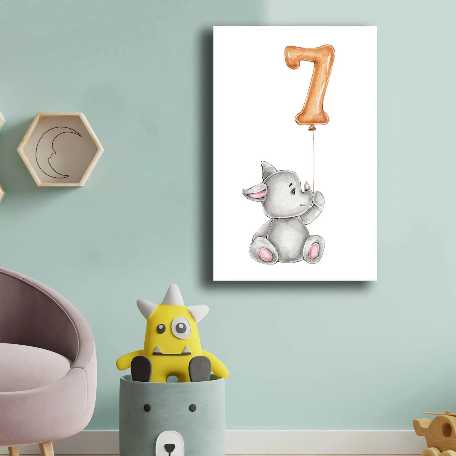 Pikturë dekorative në kanavacë, Wallity, 4570COC-026, 45x70cm