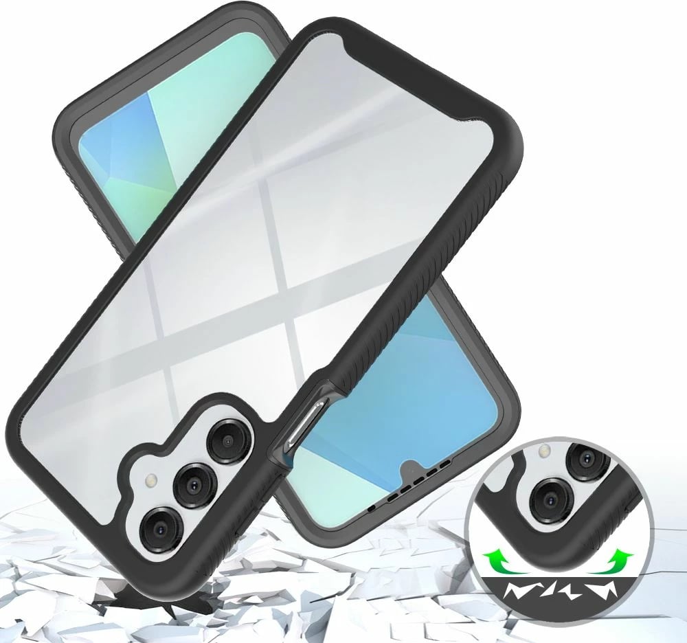 Mbështjellës Tech-Protect Defense për Samsung Galaxy A26 5G, Zi Mbështjellës Tech-Protect Defense për Samsung Galaxy A26 5G, Zi