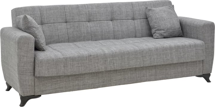 Set dhome ndeje 2 pjesë Modesto, ngjyrë gri