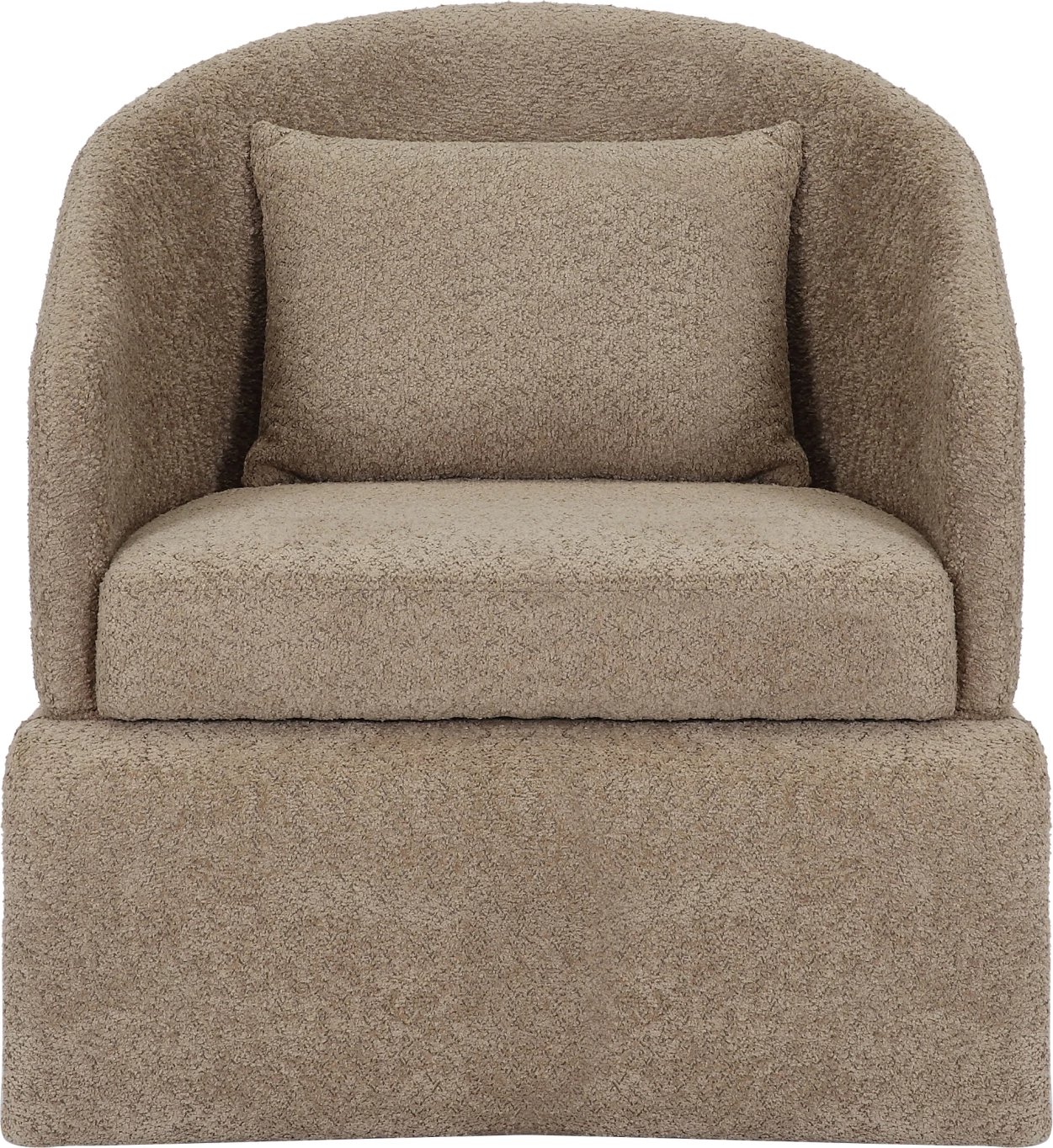 Fotelje BEVY, FH9677.03, ngjyrë bezhë, kornizë metalike, 72x71x75H cm