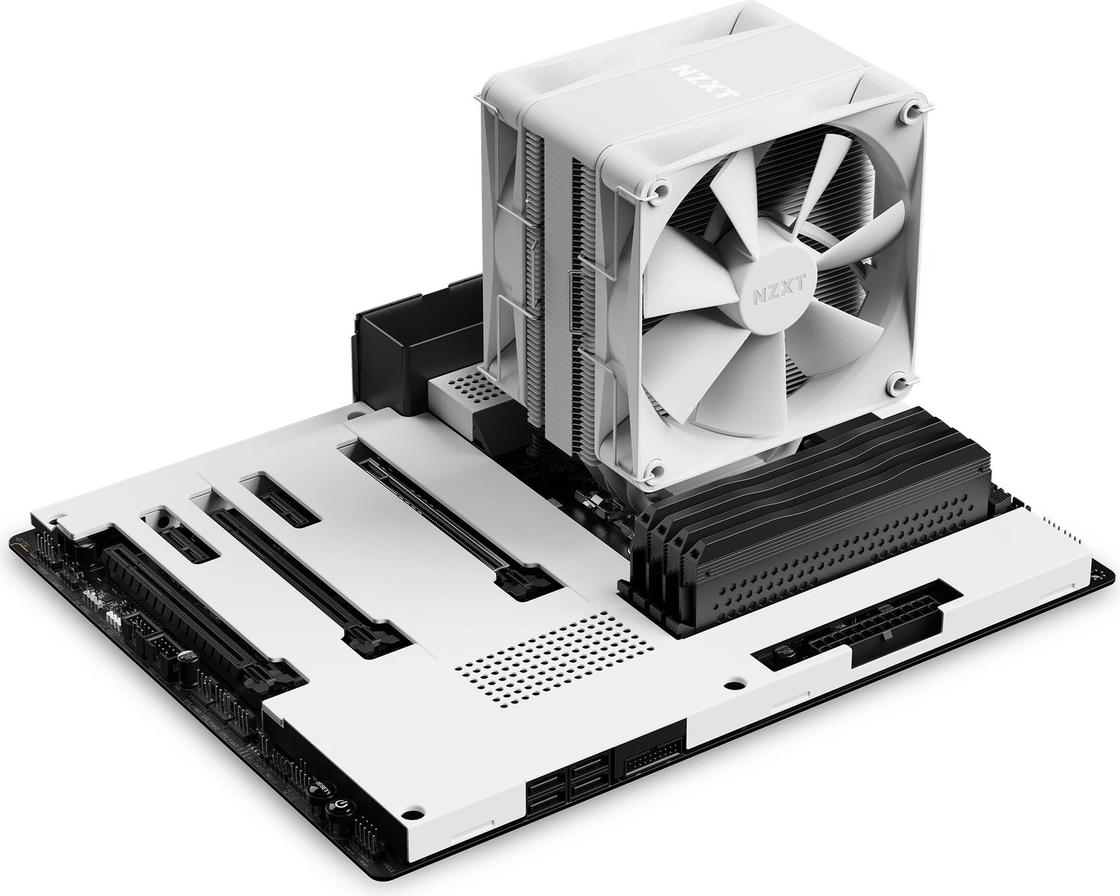 Ftohës për CPU NZXT T120 - I bardhë