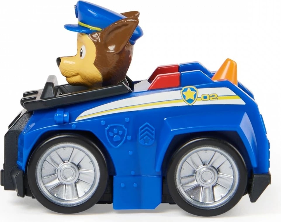 Lodër veturë Paw Patrol Spin Master Pup Squad Racers, shumëngjyrëshe