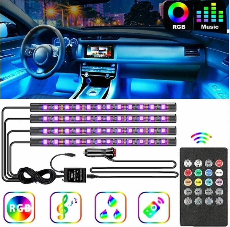 Lampa Led Me Kontroller Per Interier 12v 12smd